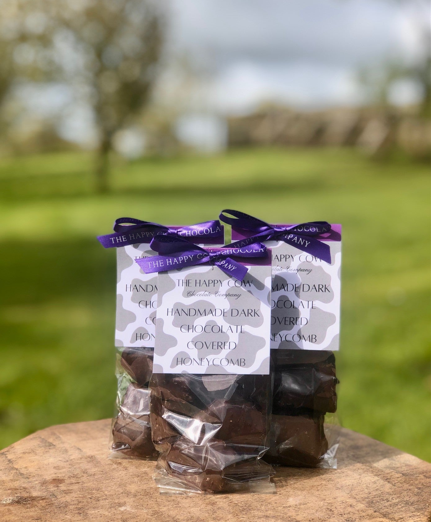 Handmade Dark Chocolate Covered Honeycomb