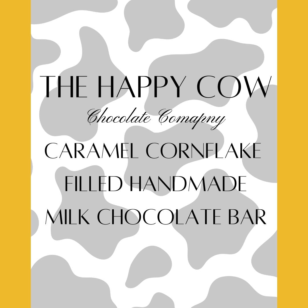 The Homemade Caramel Cornflake Filled Handmade Milk Chocolate Bar