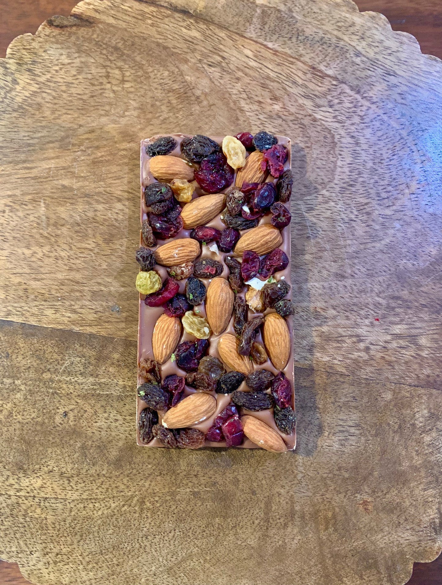 Handmade Milk Chocolate with Assorted Fruit & Nuts
